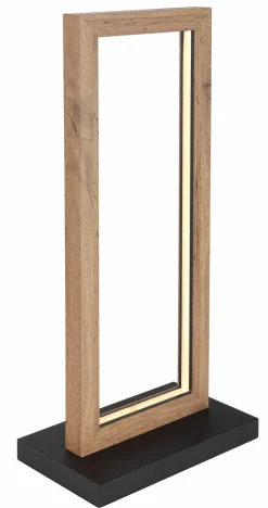 Globo LED-Tischleuchte 1flg schwarzbraun^ Tischleuchten