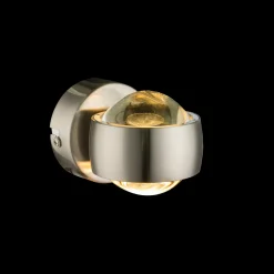Globo LED-Wandleuchte 2flg silberfarbengoldfarbengrau^ Wandleuchten
