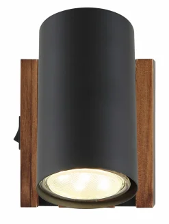 Spots>Globo Strahler 1flg braunschwarz