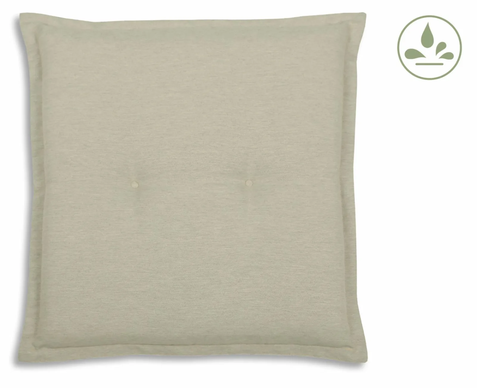 Outdoor-Textilien|Auflagen>GO-DE Hockerauflage beige