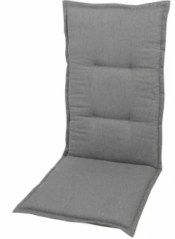 GO-DE Sesselauflage hoch grau^ Outdoor-Textilien|Auflagen