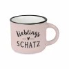 Grafik Werkstatt Espresso-Tasse Vintage pink^ Dekoration|Tassen