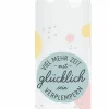 Dekoration|Trinkflaschen>Grafik Werkstatt Glas-Trinkflasche transparent