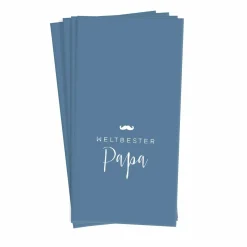 Grafik Werkstatt Papiertaschentücher blau^ Dekoration