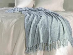 Wohndecken>Heckett Wohndecke Ciniglia blau