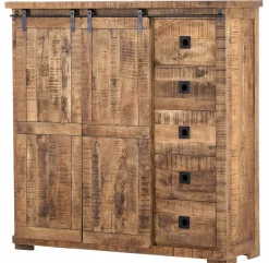 Kommoden & Sideboards> Highboard braun