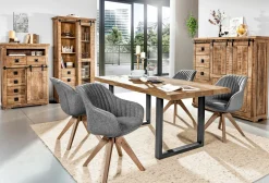 Kommoden & Sideboards> Highboard braun