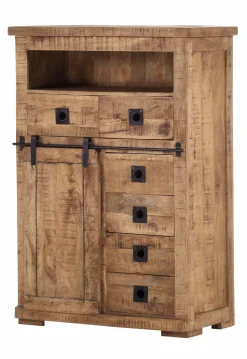 Kommoden & Sideboards> Highboard braun