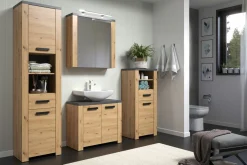 Hochschrank braun^ Badmöbel