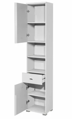 Hochschrank weiß^ Badmöbel