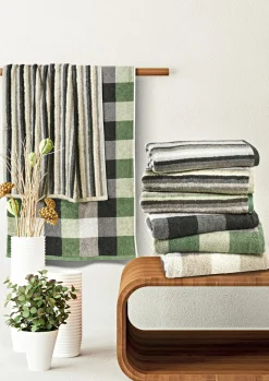 Inspiration Home Badetuch mehrfarbig^ Duschtücher
