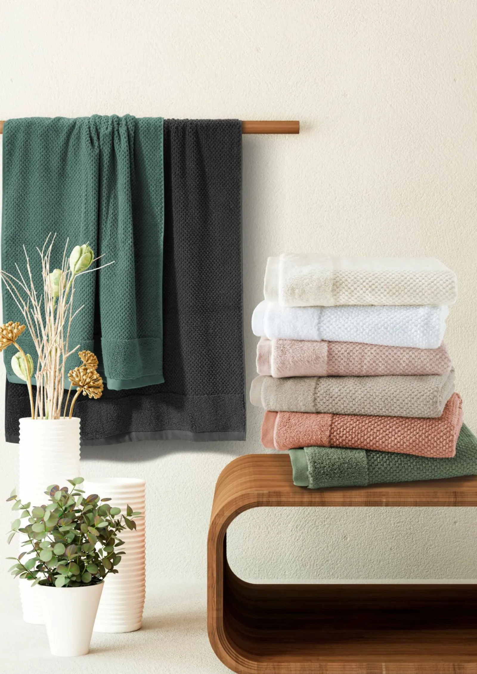 Inspiration Home Handtuch beige^ Handtücher