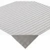 Inspiration Home Mitteldecke silberfarben^ Tischtextilien