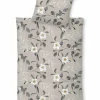 Satin>Inspiration Home Satin-Bettwäsche grau