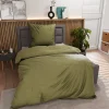 Inspiration Home Satin-Bettwäsche grün^ Satin