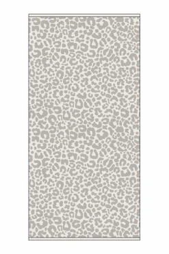 Duschtücher>Inter Tropic Duschtuch "Leo" beige