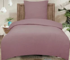Linon-Renforce|Musselin>Inter Tropic Musselin Bettwäsche pink