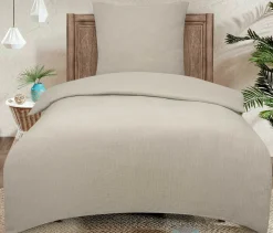 Linon-Renforce|Musselin>Inter Tropic Musselin Bettwäsche beige