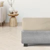 Irisette Jersey-Spannbetttuch braun^ Bettlaken