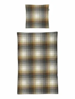 Irisette Mako-Satin-Bettwäsche goldfarben^ Satin