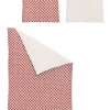 Satin>Irisette Mako-Satin-Bettwäsche rot