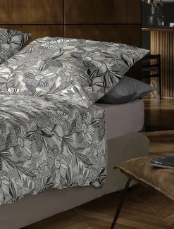 Irisette Satin-Bettwäsche braun^ Satin