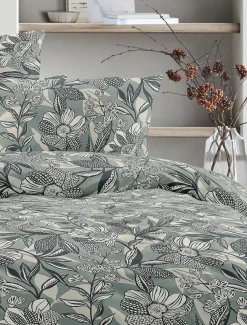 Irisette Satin-Bettwäsche grün^ Satin