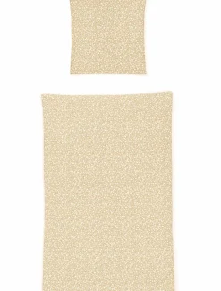 Irisette Seersucker-Bettwäsche beige^ Seersucker