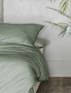 Irisette Tencel-Bettwäsche grün^ Satin
