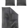 Satin>Irisette Tencel-Bettwäsche silberfarben