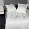 Biber>Janine Biber-Bettwäsche blau