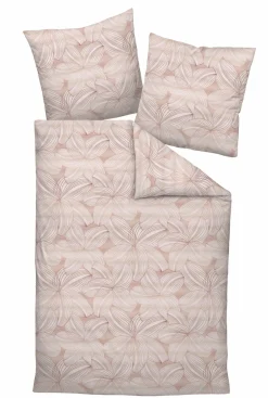 Janine Interlock-Jersey-Bettwäsche beigebraun^ Jersey