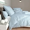 Janine Mako-Satin-Bettwäsche blau^ Satin