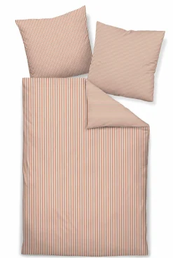 Janine Mako-Satin-Bettwäsche orange^ Satin