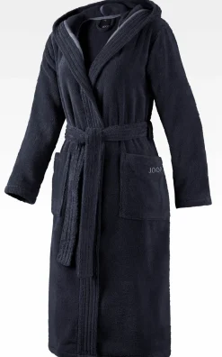 Bademäntel>JOOP! Damen-Bademantel blau