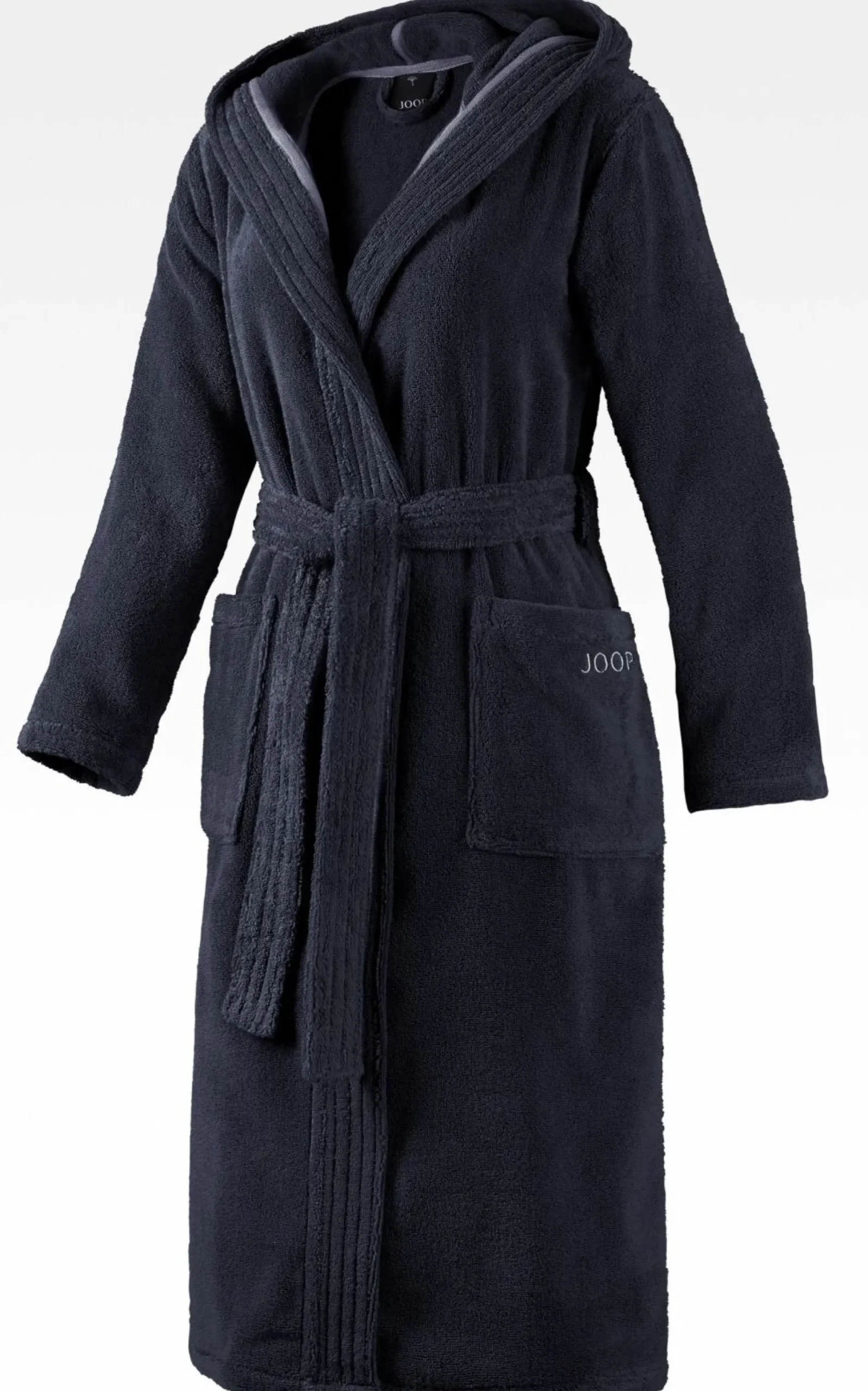 Bademäntel>JOOP! Damen-Bademantel blau