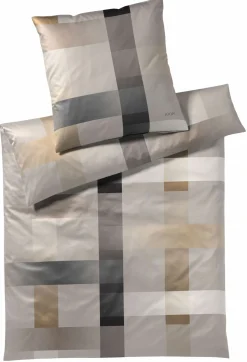 Satin>JOOP! Mako-Satin-Bettwäsche braun