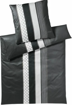 JOOP! Mako-Satin-Bettwäsche grau^ Satin