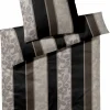 Satin>JOOP! Mako-Satin-Bettwäsche schwarz