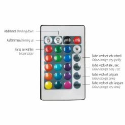 JUST LIGHT LED-Akku-Pendelleuchte 1flg schwarz^ Außen Dekobeleuchtung|Außenleuchten