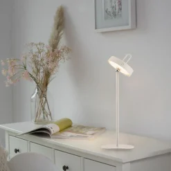 Außen Tischleuchten|Akku Tischleuchten>JUST LIGHT LED-Akku-Tischleuchte 1flg beigegrau