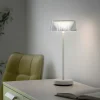 Außen Tischleuchten|Akku Tischleuchten>JUST LIGHT LED-Akku-Tischleuchte 1flg weiß