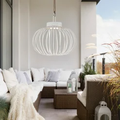 JUST LIGHT LED-Akku-Tischleuchte 1flg weiß^ Außen Tischleuchten|Akku Tischleuchten