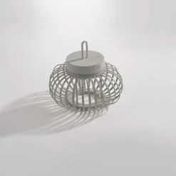 JUST LIGHT LED-Akku-Tischleuchte 1 flg grau^ Außen Tischleuchten|Akku Tischleuchten
