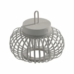 JUST LIGHT LED-Akku-Tischleuchte 1 flg grau^ Außen Tischleuchten|Akku Tischleuchten