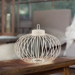 JUST LIGHT LED-Akku-Tischleuchte 1flg grau^ Außen Tischleuchten|Akku Tischleuchten