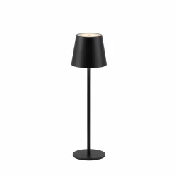 JUST LIGHT LED-Akku-Tischleuchte 1flg schwarz^ Außen Tischleuchten|Akku Tischleuchten