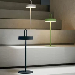 JUST LIGHT LED-Akku-Tischleuchte 1flg grün^ Außen Tischleuchten|Akku Tischleuchten