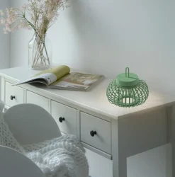JUST LIGHT LED-Akku-Tischleuchte 1 flg grün^ Außen Tischleuchten|Akku Tischleuchten