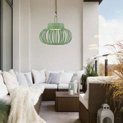 JUST LIGHT LED-Akku-Tischleuchte 1 flg grün^ Außen Tischleuchten|Akku Tischleuchten